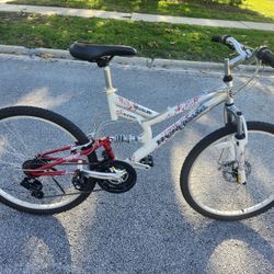Aluminum Full Suspension 26 Inch 21 Speed Disc Brake Bike