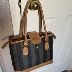 Striped Handbag like new