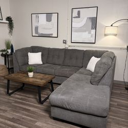 Gray Sectional Couch DELIVERY AVAILABLE THIS WEEK