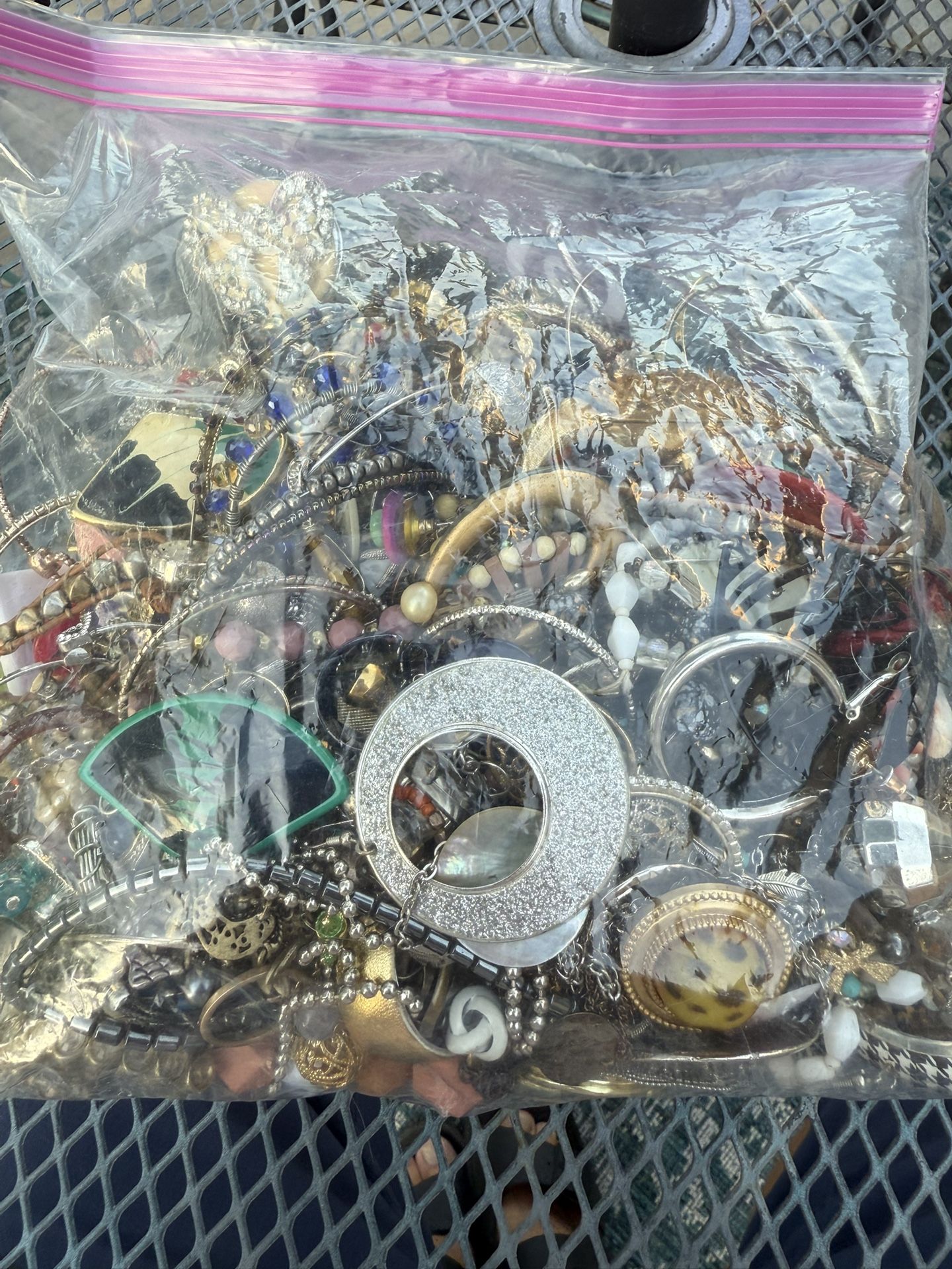 Bag Of Misc Jewelry