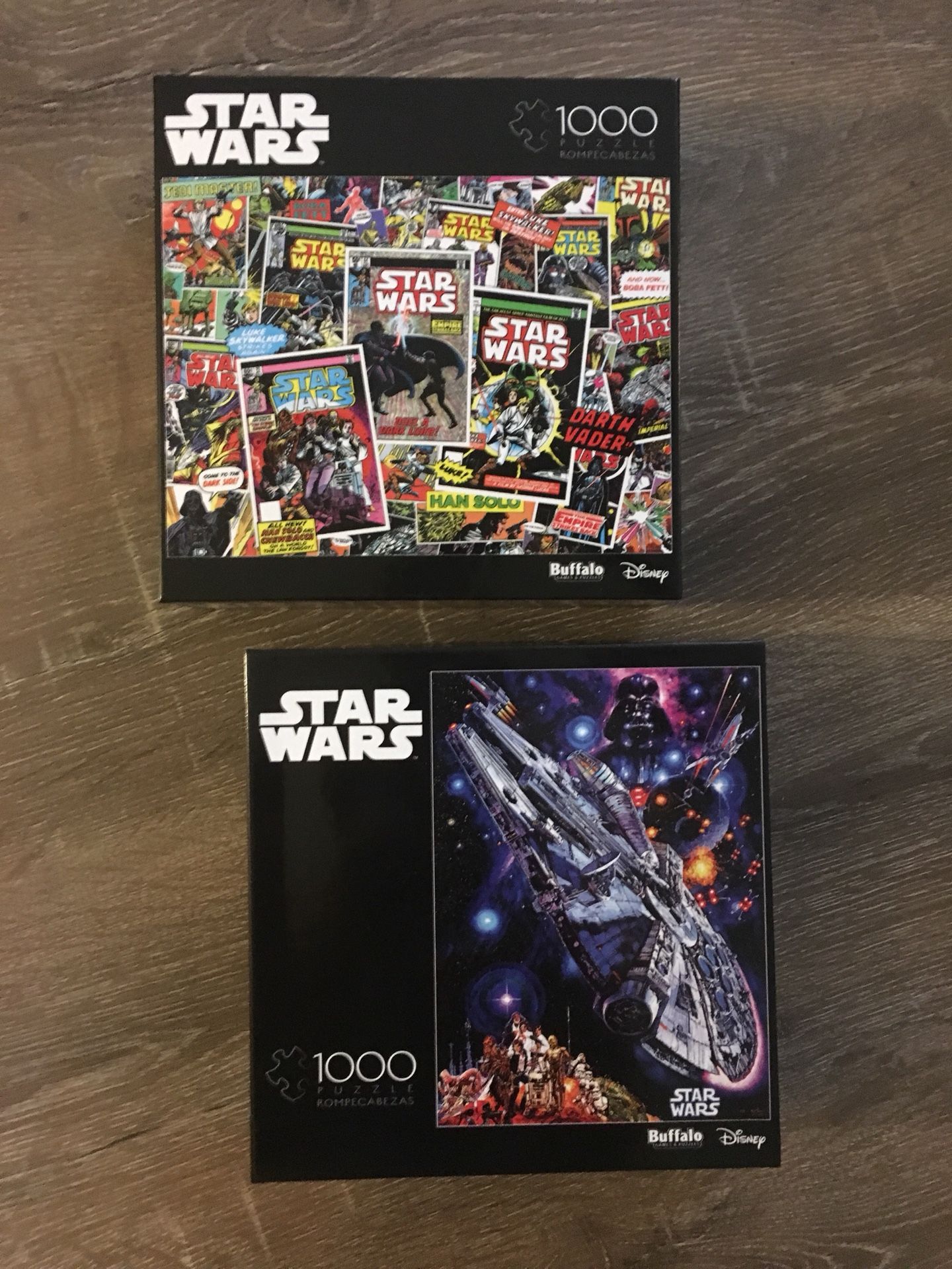 BRAND NEW STAR WARS PUZZLES