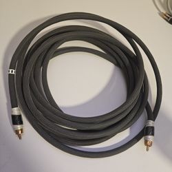 Monster M-Series M1000i RCA Cable - 5 Meter (16.5 ft)  12-Cut Turbine Connectors