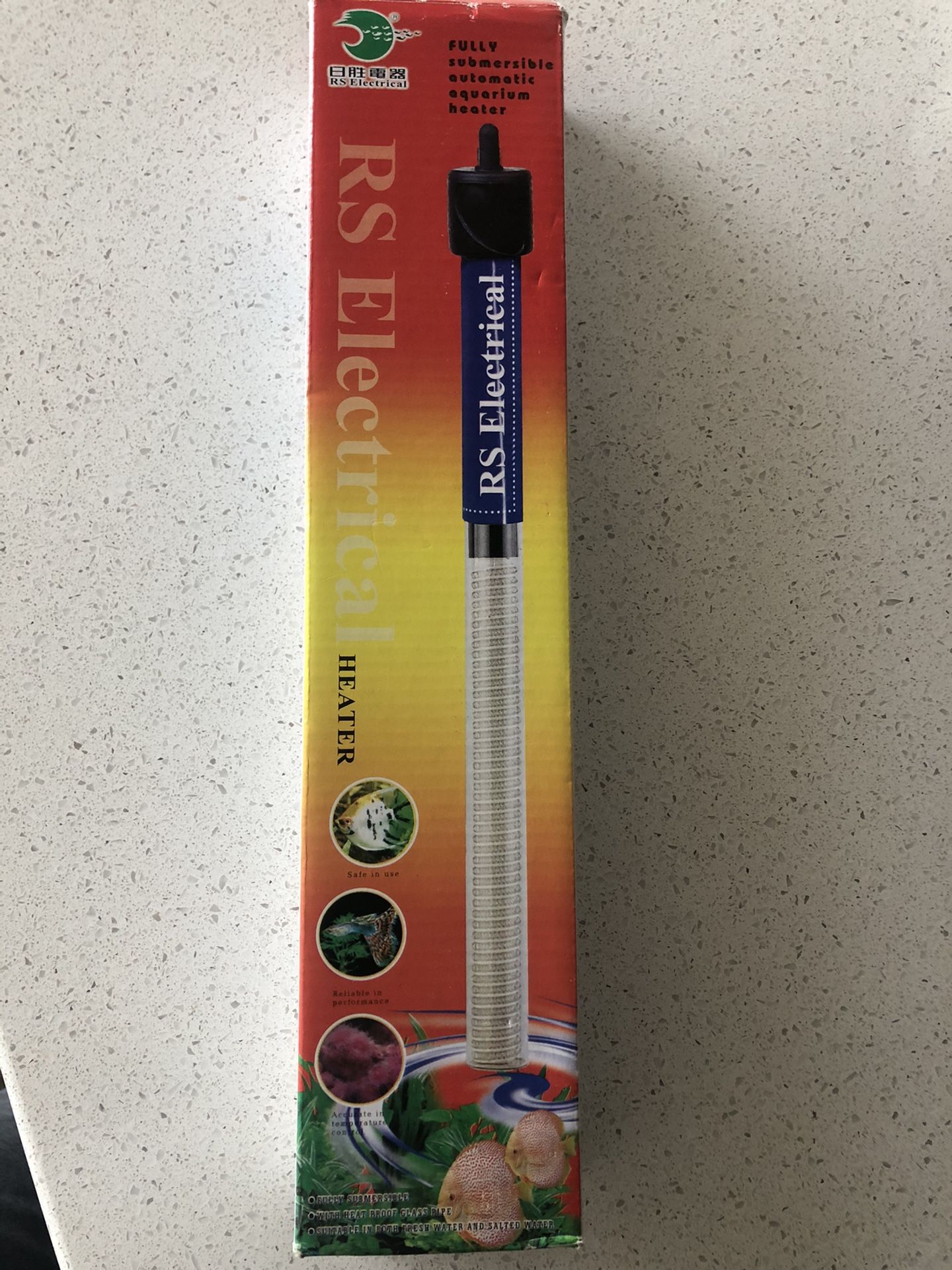electric heater for aquarium. NEW Item