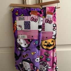 Hello Kitty Halloween Baby Blanket