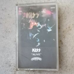 KISS "ALIVE" cassette tape