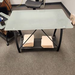 Glass Desk - 3 Pieces