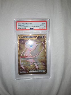 2023 pokemon 151 Mew Ex PSA 10