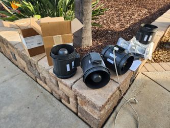 DUCT FANS INLINE BLOWER FANS (4)