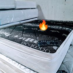 $199 Queen Pillow Top Mattress Only Brand New Free Delivery Same Day 