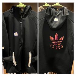 Mens Large Jacket Quick Dry Shell Metallic Bronze Logo High Quality 