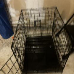 small - medium dog crate 