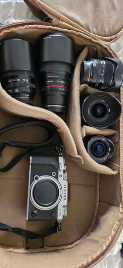 Fujifilm XT4 + lenses
