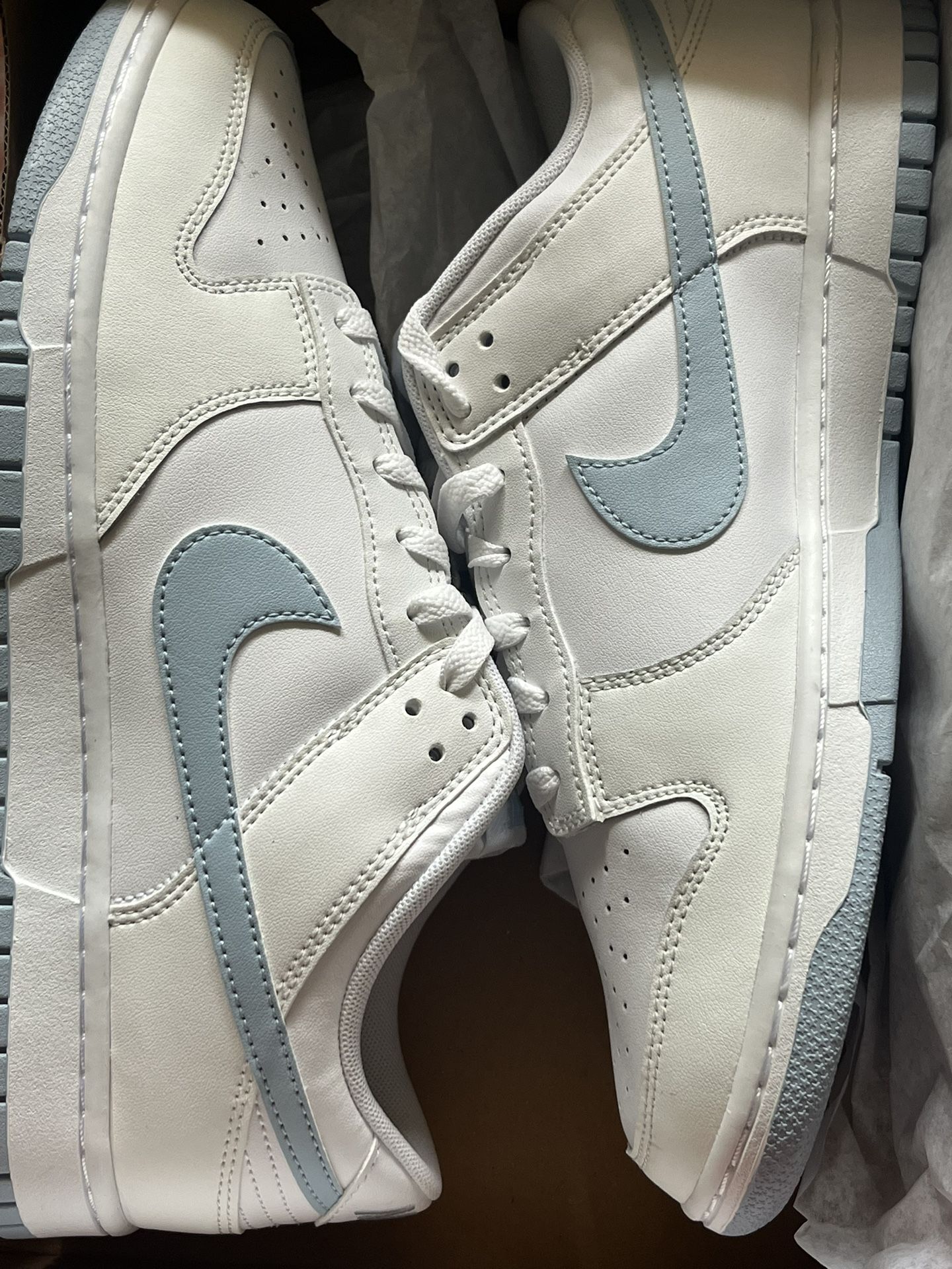 Brand New Nike Dunk Low Retro Armory Blue/Summit White" Men's Shoes