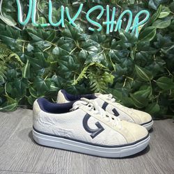 G/Fore Men's Knit Disruptor Ivory Skull Golf Shoes Sneakers Size 8