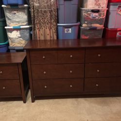 Dresser And Night Stand 