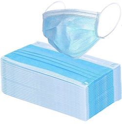 4 Boxes Disposable Face Masks 
