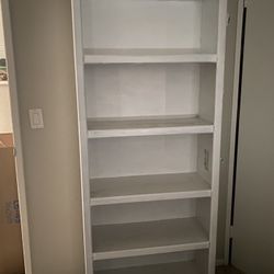 White Bookshelf