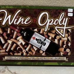 New! Wine Opoly Game 