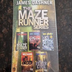 The Maze Runner 5-Book Series By James Dashner