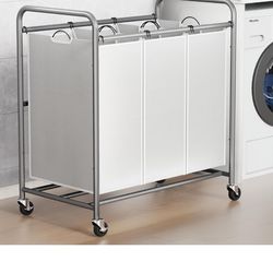 Laundry 3 section sorting cart new pick up in Pomona $35