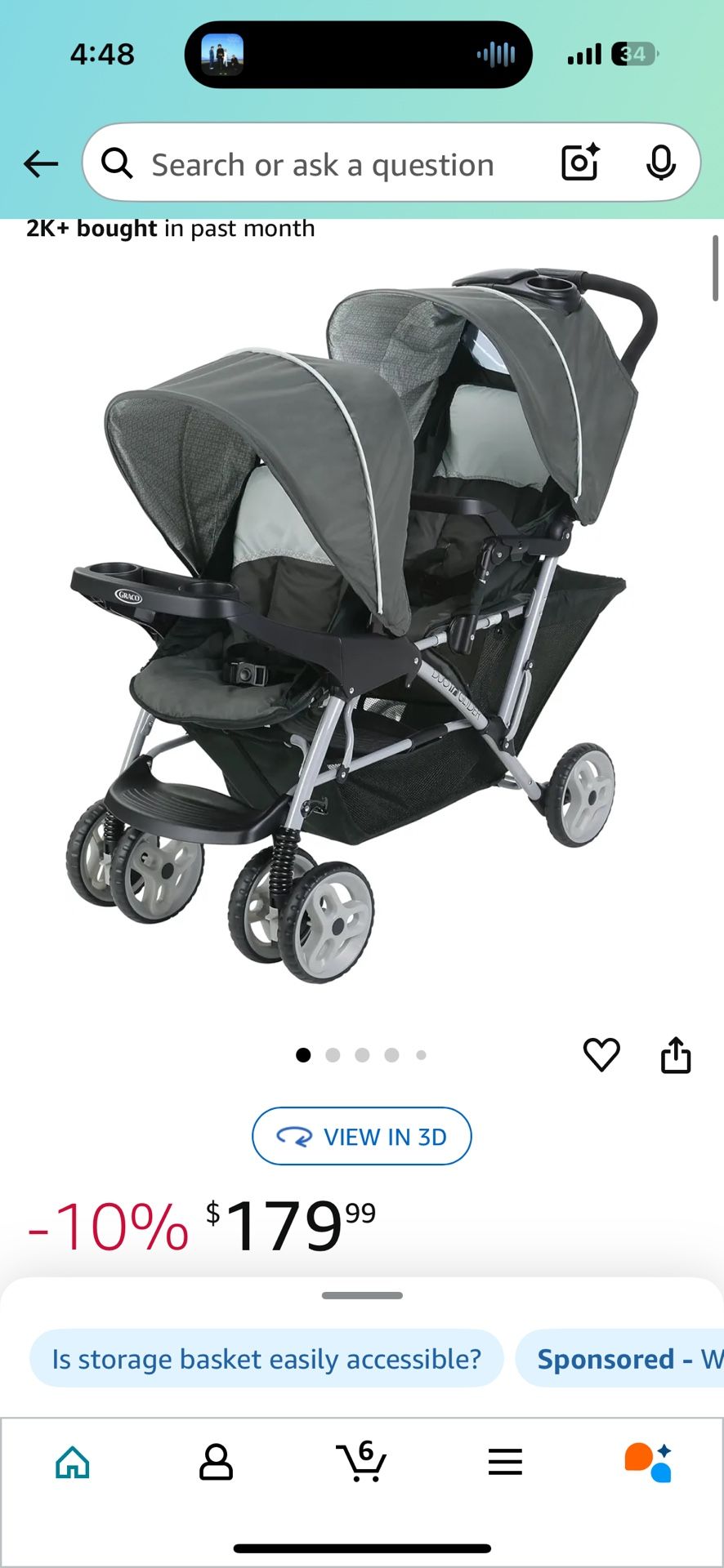 Graco Duoglide Double Stroller