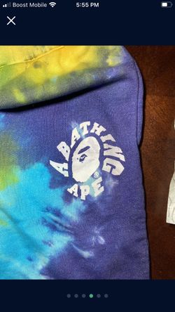 Bape Tie Dye Shorts NWT