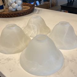 Ceiling Light Glass Covers Set