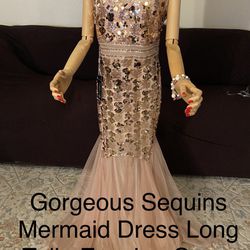 Stunning Mermaid Style Gown New W/Tag