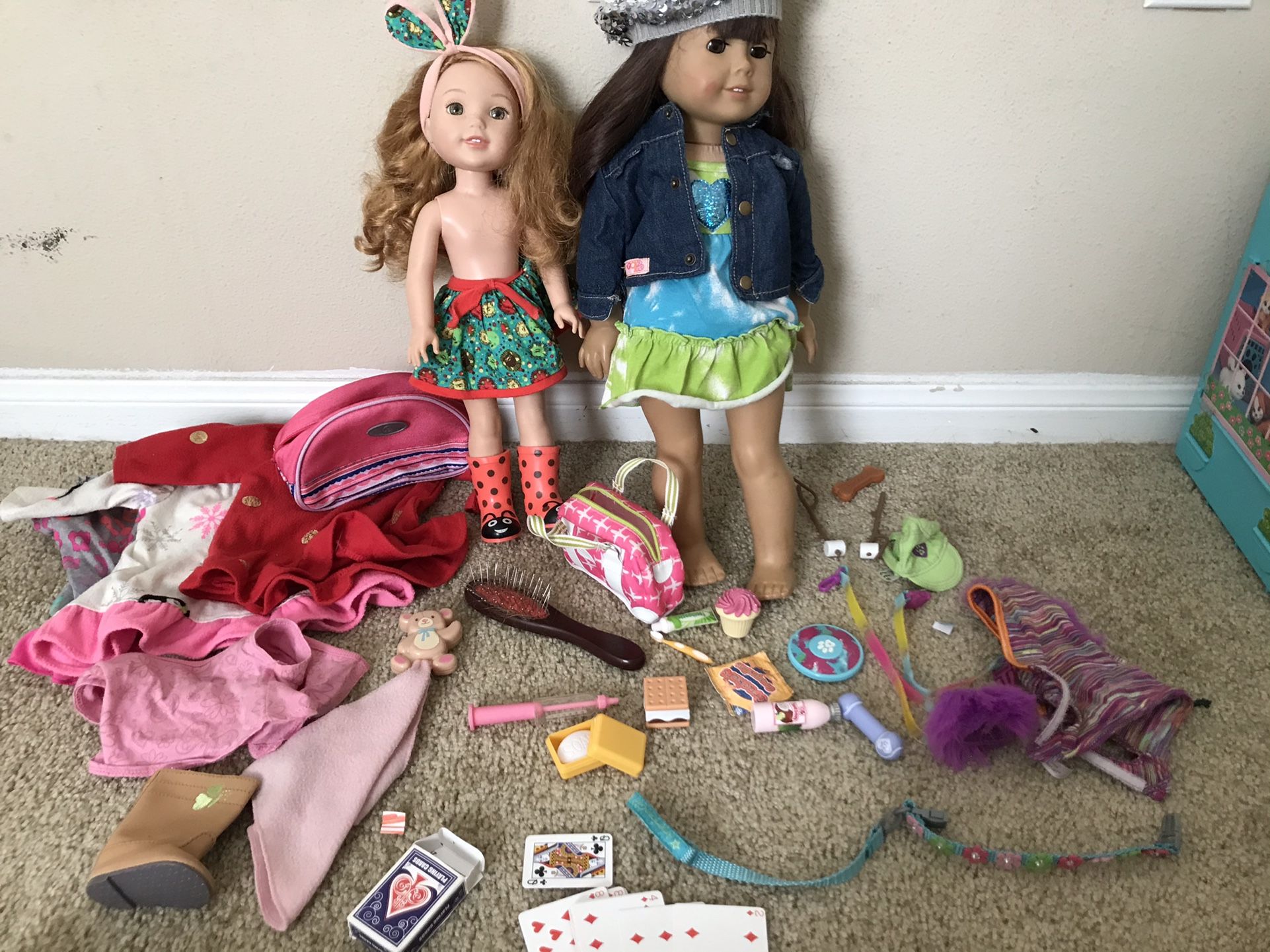 American Girl Doll! And WellieWisher