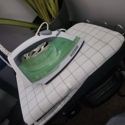 Iron & Mini Folding Ironing Board