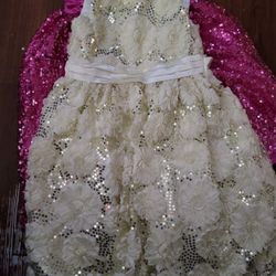 Vestidos  De Fiesta De Niñas...  Tamaño De  8  A 9 Años