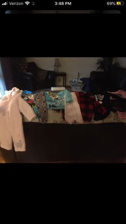 SIZE 3-6 MONTH GIRLS WINTER CLOTHES (10 pieces) ONE PRICE