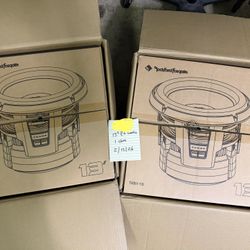 ROCKFORD FOSGATE 13” WOOFERS 