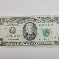 $20 OLD CURRENCY 