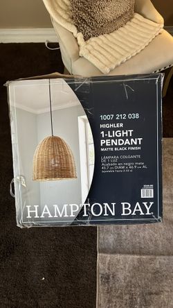 Hampton bay light fixture