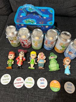 Peter Pan Funko Soda 6 Pack with Cooler