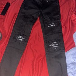 Black Amiri jeans