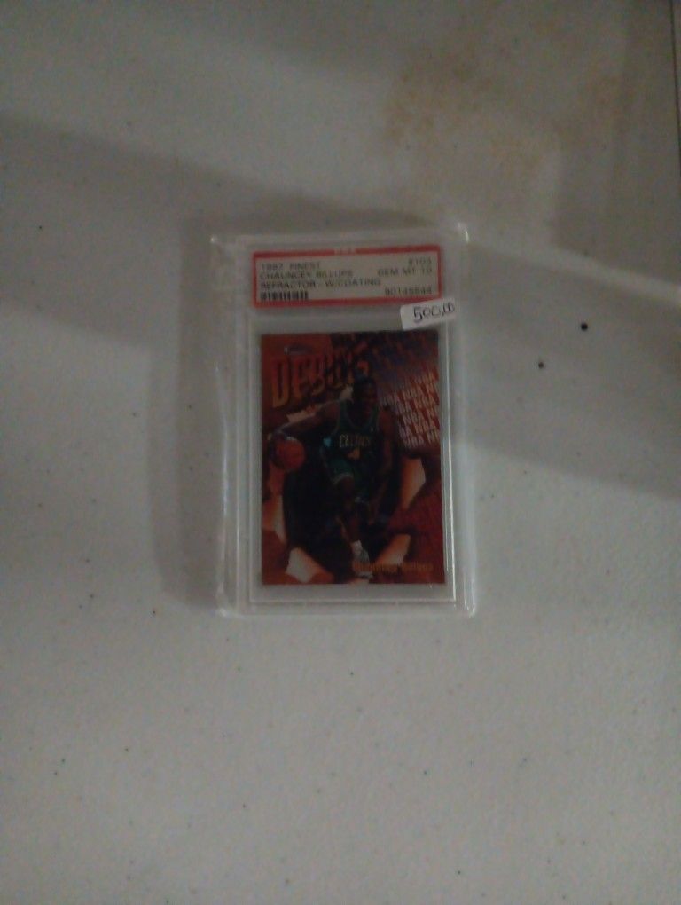 1997 Finest Chauncey Billups, GEM MT 10,New Products : American Fashion Style Bags On Sale
