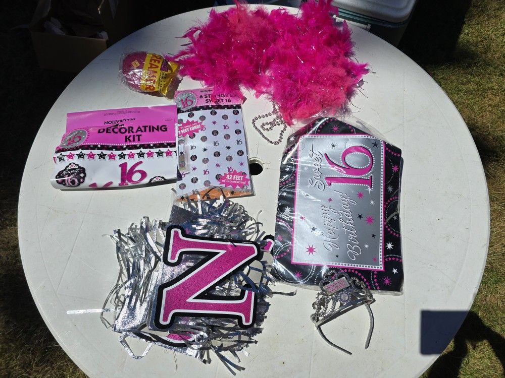 Sweet 16 Party Decorations