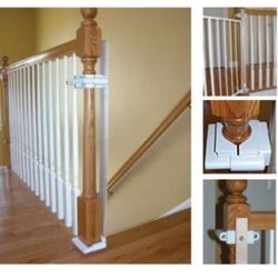 Safety Innovations No Hole Stairway Baby Gate Mounting Kit - 
