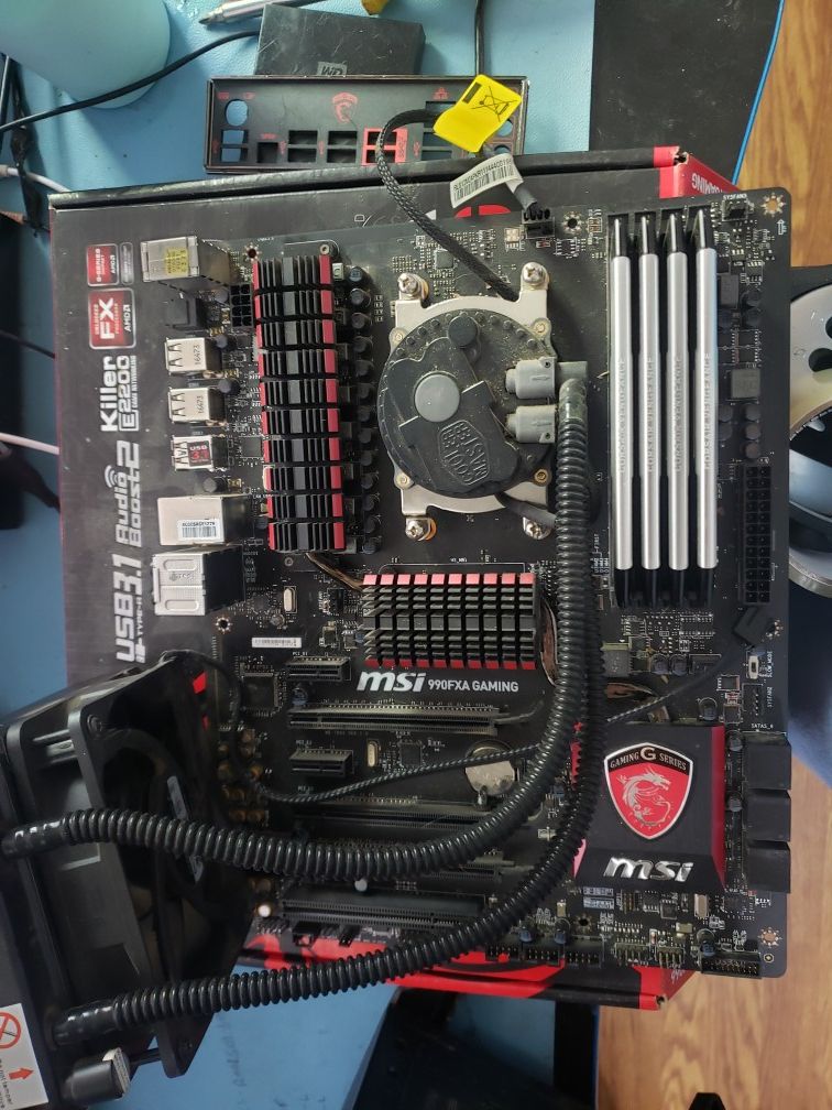 Amd fx 9590 with ram board