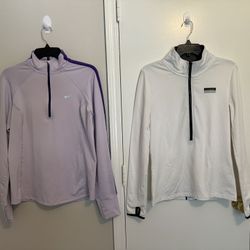 Women’s Half Zip Long Sleeve Size Medium