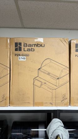 Bambu Lab P2S Combo In Stock – $749 plus tax