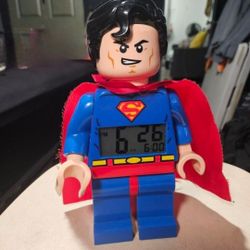 Lego Superman Alarm Clock