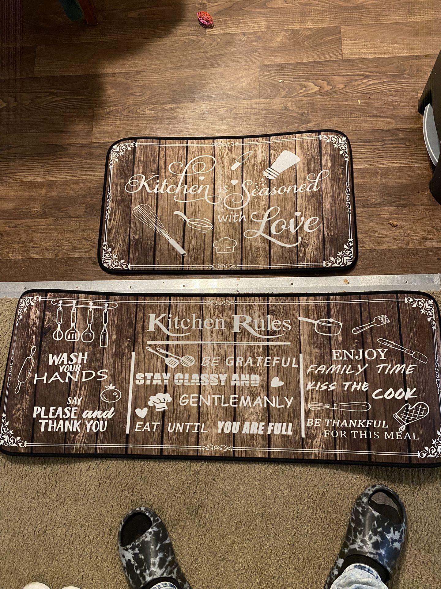 Kitchen Rug Set 