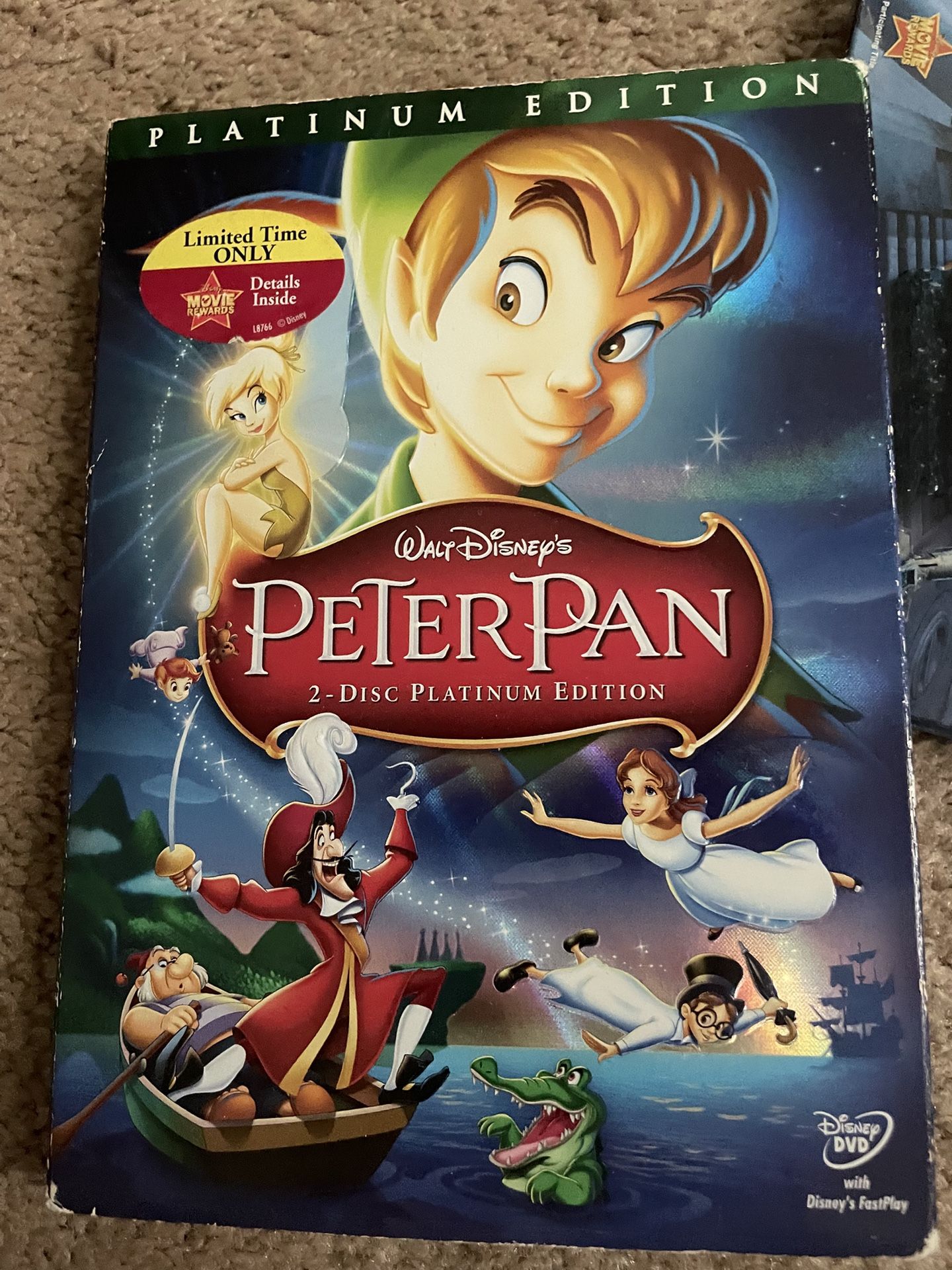Peter Pan Platinum Edition DVD