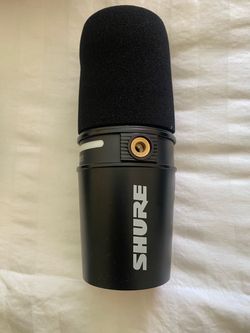 2x Shure [MV7] Podcast Microphones + Mounts (Pair)