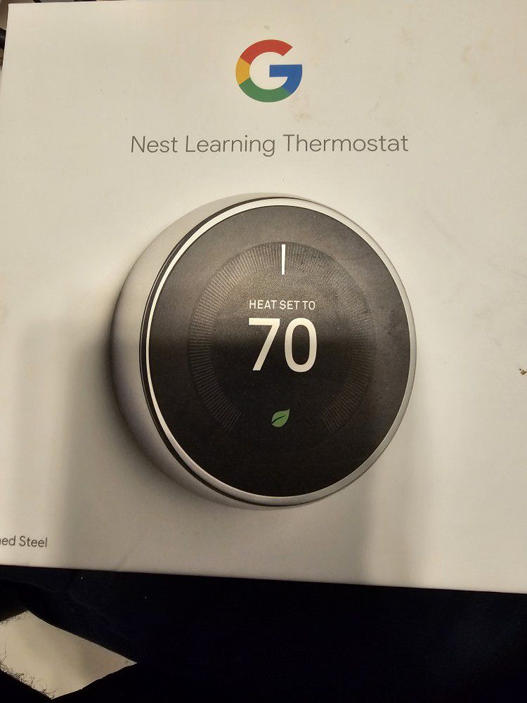 Google Home Nest Thermostat