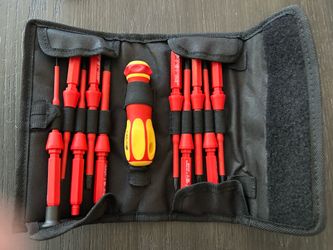 Insulated screwdriver set new