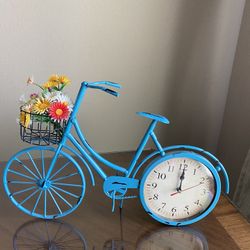Decorative Clock Bicycle 